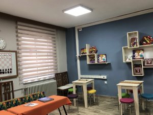 Zekâ Oyunları Salonu Ve Kütüphane Açıldı