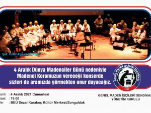 4 Aralık Dünya Madenciler Günü Çeşitli Etkinliklerle Kutlanacak