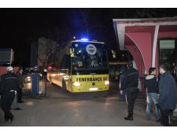Bursaspor'a Meşaleli Karşılama