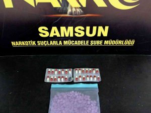 Samsun’da 597 Adet Uyuşturucu Hap Ele Geçti: 1 Gözaltı