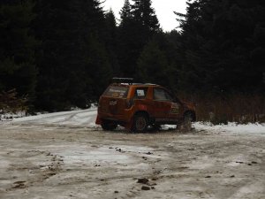 Off-road Sporcuları Zorlu Parkurda Zamanla Yarıştı