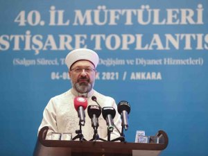 Diyanet İ̇şleri Başkanı Erbaş: “Diyanet İ̇şleri Başkanlığı’nın Gündelik Tartışmaların İçine Çekilmesi, Son Derece Yanlıştır, Son Derece Üzücüdür”