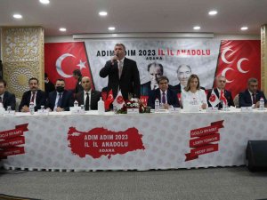 Mhp’nin ‘Adım Adım 2023, İ̇l İ̇l Anadolu’ Heyeti Adana’da