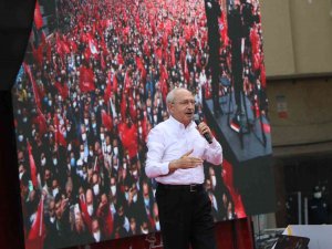 Chp Lideri Kılıçdaroğlu’nun Mersin Mitingi