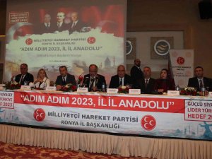 Mhp’nin "Adım Adım 2023, İ̇l İ̇l Anadolu" Programı Konya’da Düzenlendi
