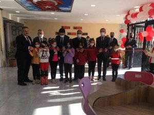 Kaymakam Coşgun’dan "Kütüphanesiz Okul Kalmasın" Açılışları Devam Ediyor