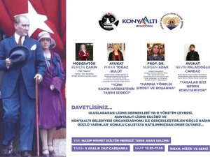 Konyaaltı’nda Güçlü Kadın Güçlü Yarınlar Çalıştayı