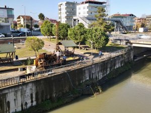 Terme’yi Sel Kabusundan Kurtaracak Projede Sondaj Çalışmaları Başladı