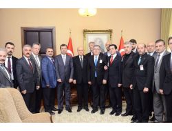 Mhp İnegöl Teşkilatından Bahçeli'ye Ziyaret