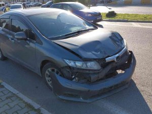 Samsun’da Otomobil İle Motosiklet Çarpıştı: 1 Yaralı