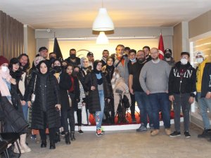 Bayburt Üniversitesi Öğrencilerinden Ajans Orkestra’ya Ziyaret