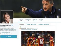 Mancini'den, Galatasaray Jesti