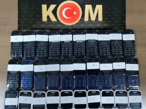 Çorum’da Kaçak Cep Telefonu Operasyonu