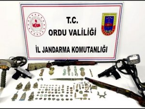 Ordu’da Roma Dönemine Ait Tarihi Eserler Ele Geçirildi: 5 Gözaltı