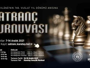 Hazreti Mevlana’nın Vuslat Yıldönümü Anısına Yapılan Satranç Turnuvasının Başvuruları Başladı