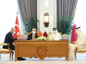 Türkiye Ve Katar Arasında 12 Anlaşma İmzalandı