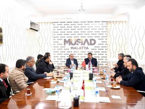 Gürkan, Müsi̇ad Malatya Şubesini Ziyaret Etti
