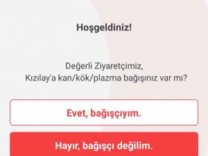 Kan Bağışında Tek Uygulama