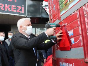 Çarşamba’da Traktörlere Reflektör Ve Sarı Çakar Lamba Takıldı