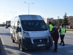 Sungurlu’da Okul Servis Araçları Denetlendi