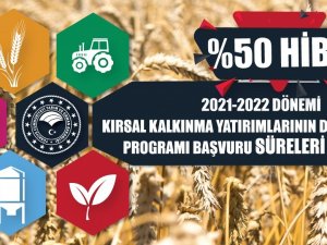 Kırsal Kalkınma Hibe Desteği Başvuru Süreleri Uzatıldı