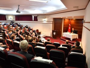 Kaymakamlar Ve İ̇l İ̇dare Şube Başkanları Toplantısı Yapıldı