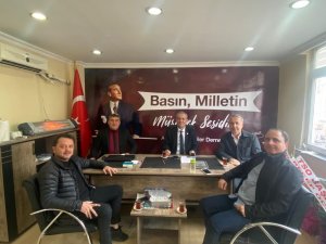 Tgf Genel Başkanı Yılmaz Karaca’dan Alaplı Gazeteciler Derneğine Ziyaret