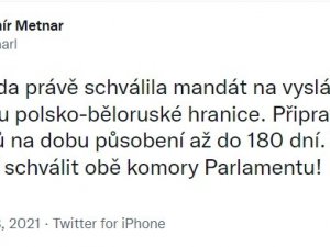 Çekya Hükümeti, Polonya-belarus Sınırına Asker Gönderiyor