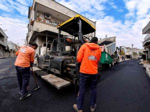 Mersin’de Asfalt Çalışmaları Sürüyor