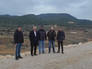 Başkan Yaman, Bayırköy Göletinde Gelinen Son Durumu İnceledi