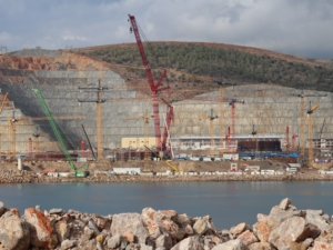 Akkuyu Ngs’de 1’nci Ünitenin Pompa İstasyonunun Temeli İnşa Ediliyor