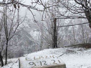 Elazığ’ın Yüksek Kesimlerinde Kar Etkili Oldu