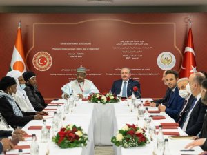 Tbmm Başkanı Mustafa Şentop Nijer Ulusal Meclis Başkanı Seini Ouamaru Ve Parlamento Heyeti Üyeleriyle Görüştü