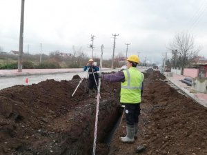 Saski̇, Kuzuluk’ta Yağmursuyu Hattını Yeniliyor