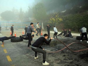 Yeni İtfaiye Erleri İlk Eğitimlerini Gerçekleştirdi