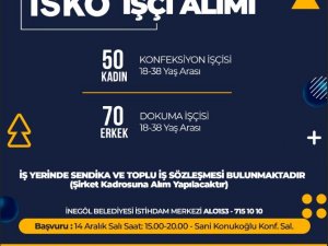 İ̇sko’da Personel Alımı Sürüyor