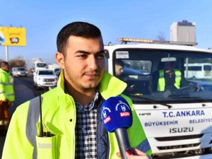 Ankara Büyükşehir Belediyesi’nden Ücretsiz Çekici Hizmeti
