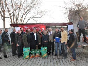 Iğdır’da Mera Islahından Dolayı Çiftçilere Yem Tohumu Desteği