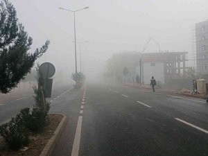 Dicle’de Dün Geceden Beri Görünen Sis, Öğle Saatlerine Kadar Etkisini Sürdürdü