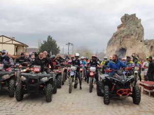 3 Bin Yıllık Vadide Atv Ve Motosiklet Heyecanı Yaşandı