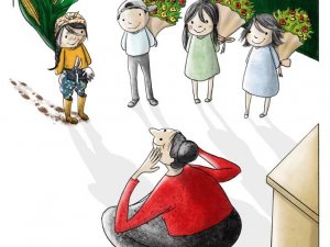 Çeşmeli Öğretmenin Karikatürü Dünyanın İlk 50’sinde