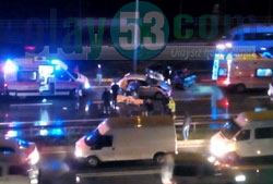 Rize Plakalı Araç Kazaya Karıştı 1'i Ağır 7 Yaralı VİDEO İZLE
