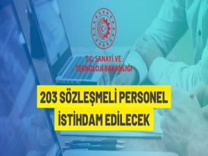 Sözleşmeli personel alım ilanı