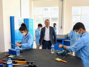 Başkan Uysal, Antalya Osb Teknik Koleji’nde