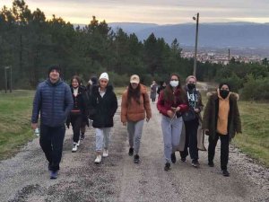 Gençler Kent Ormanında Yürüdü