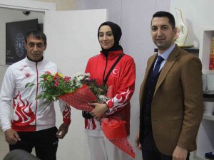 Dünya 3’üncüsü Ahsen Duran Memleketi Elazığ’da