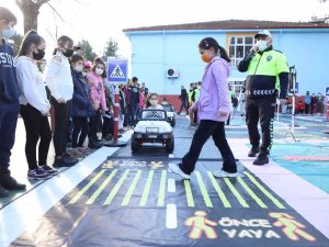 Çarşamba’da Çocuklara Trafik Eğitimi