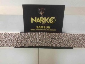 Samsun’da Bin 666 Uyuşturucu Hapla Yakalanan Şahsa Gözaltı