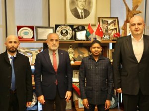 Cumhurbaşkanı Başdanışmanı Topçu, Burkina Faso Milletvekili Tall’ı Ve Bosna Bankası Müdürü Zekovic’i Kabul Etti