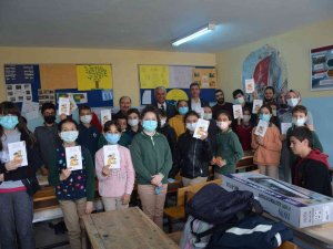 Başkan Yaman, Öğrencilerle Birlikte Kitap Değerlendirmesi Yaptı